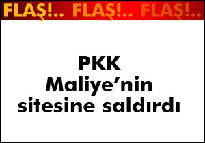 PKK Maliye'nin sitesi saldırdı